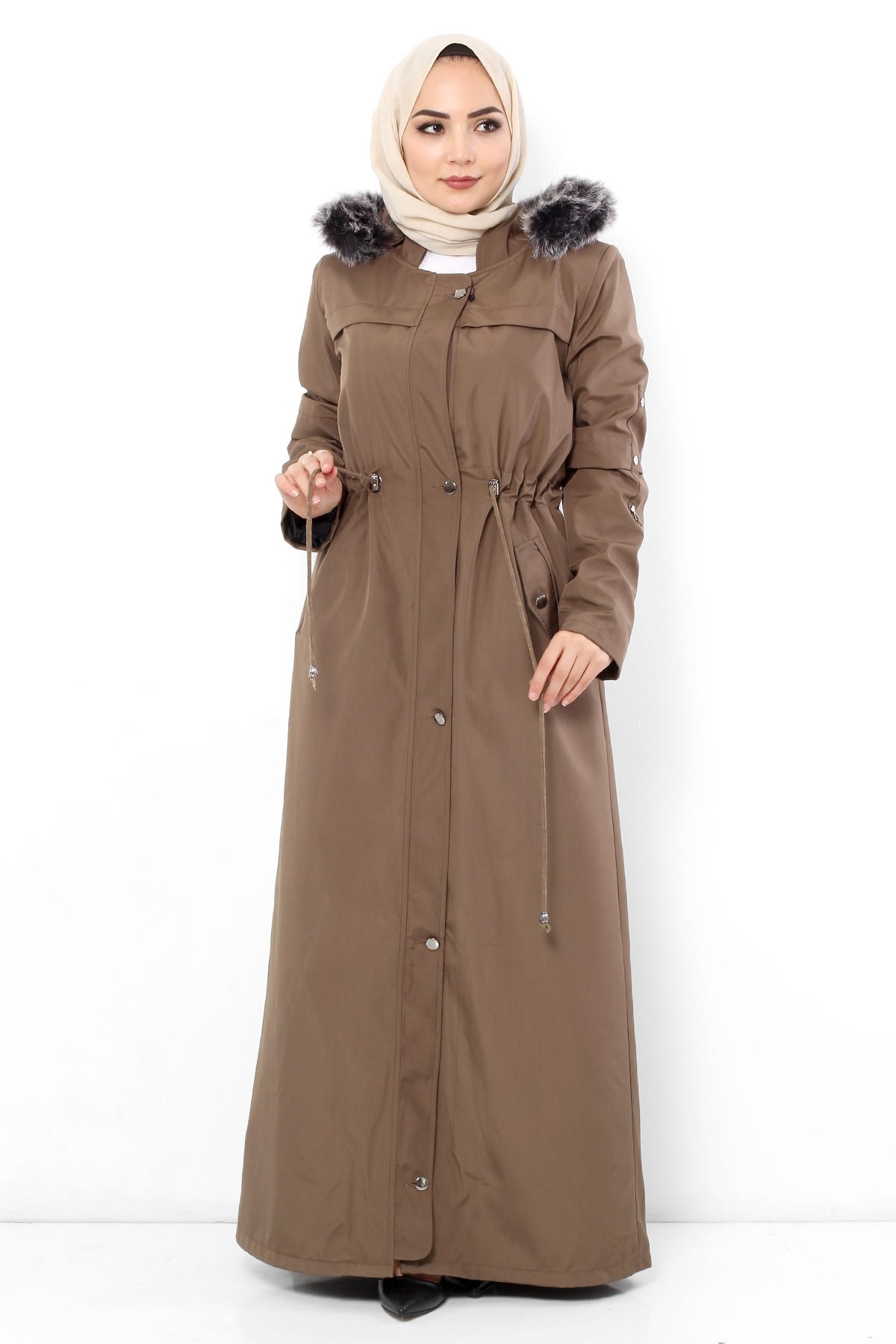 Full Length Fur Coat TSD0883 Mink