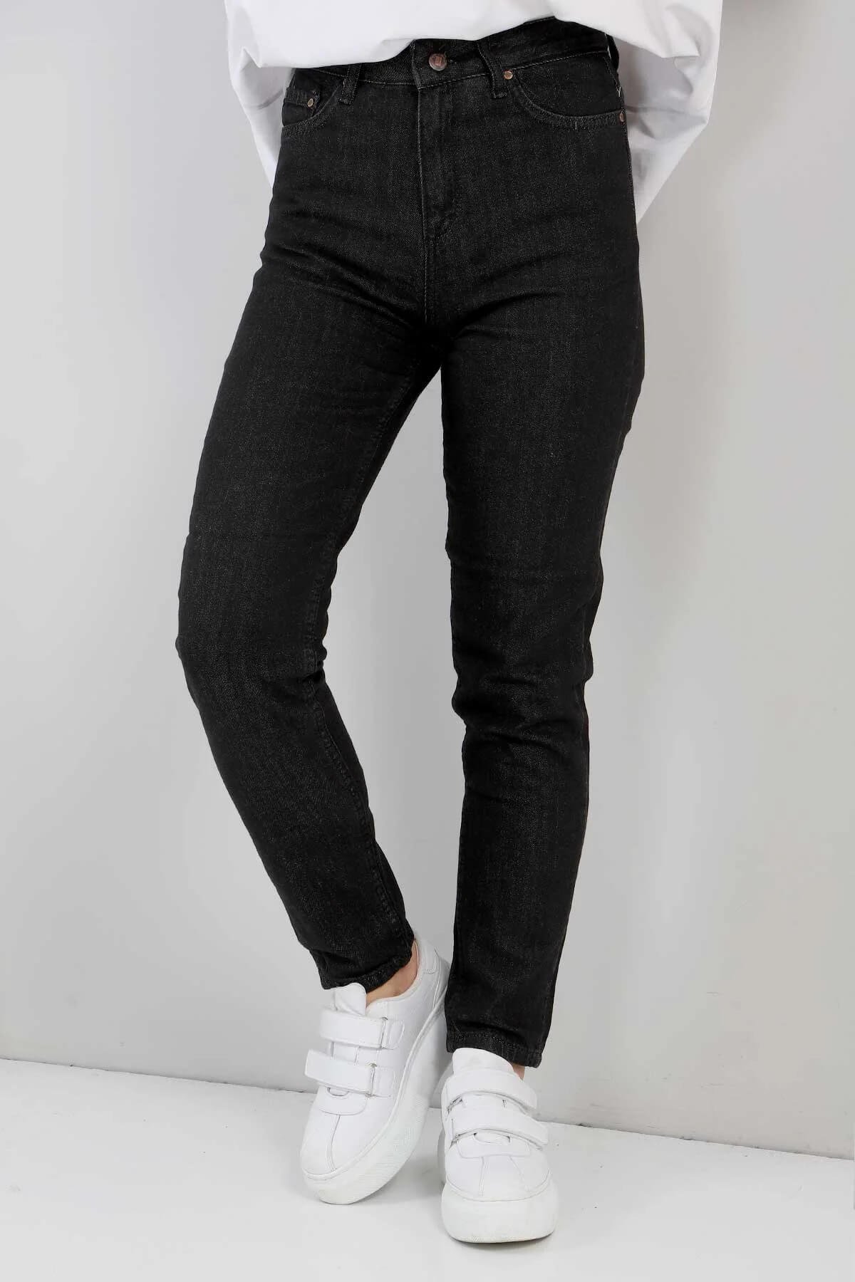 Siyah Kot Pantolon TSD211243 Siyah